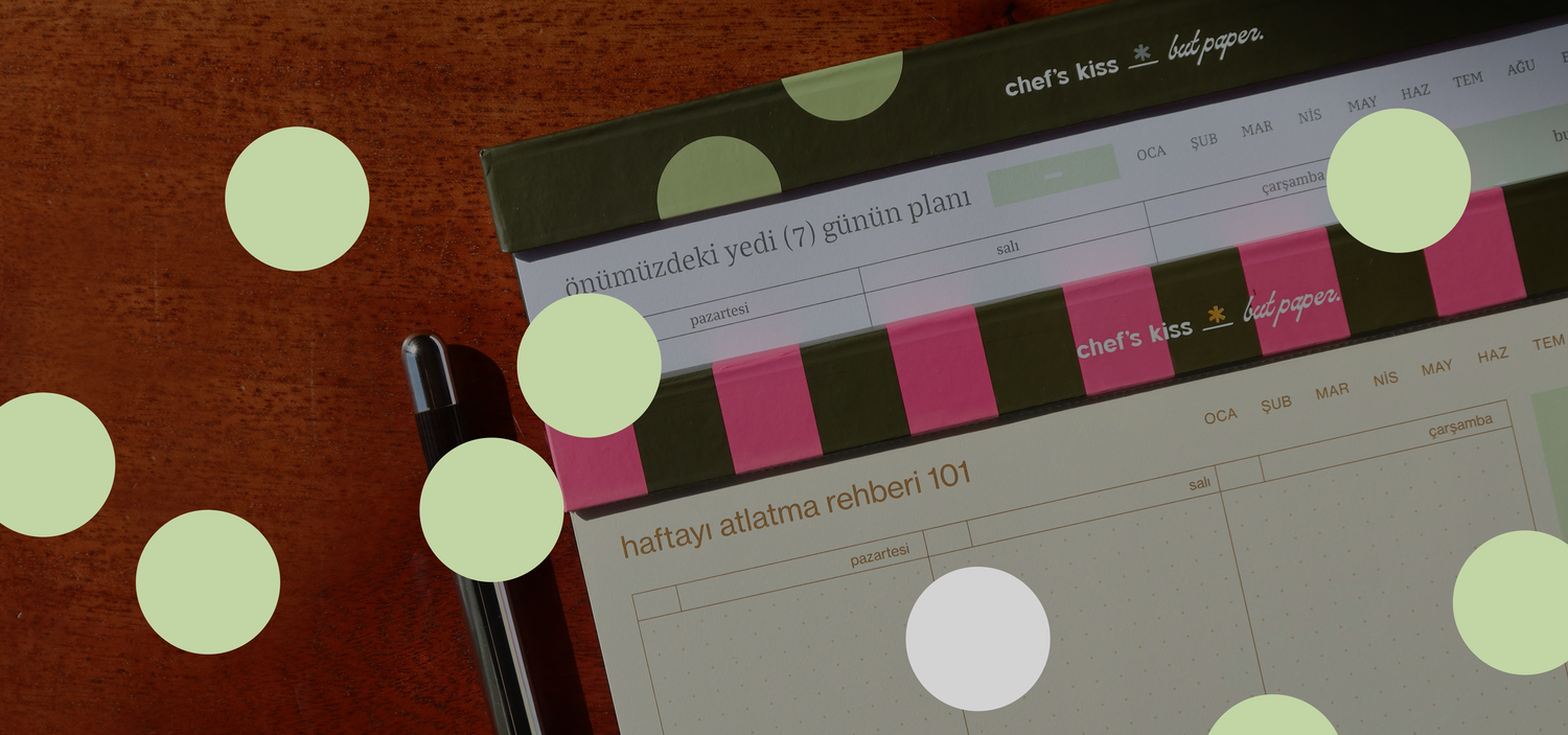 chef’s kiss — but paper.